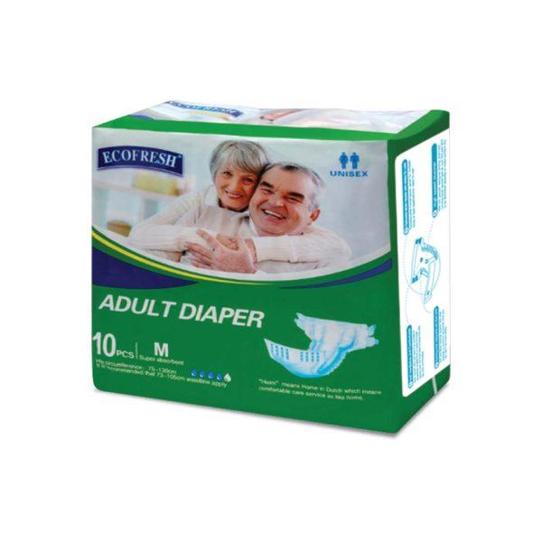 ecofresh adult diaper m size