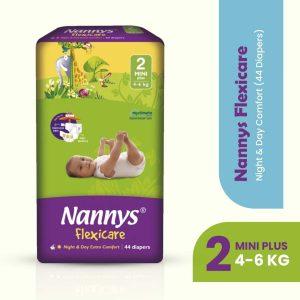 Nannys Flaxicare Diaper Mini Plus (4 – 6 kg)