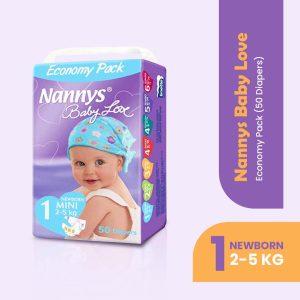 Nannys Baby Love Diaper Newborn (2 - 5 kg)