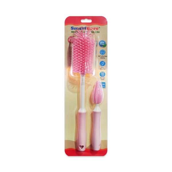 SmartCare - Silicone Bottle Brush Set for Baby